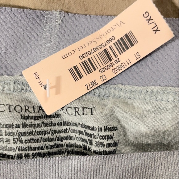 NWT VICTORIA’S SECRET BUNDLE OF BIKINI & HIPHUGGER PANTIES SIZE XL - Picture 4 of 4